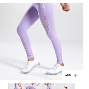 Lilac gymshark leggings